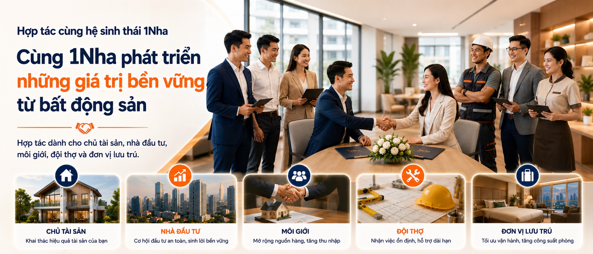 Cùng 1 nhà phát triển những giá trị bền vững từ bds